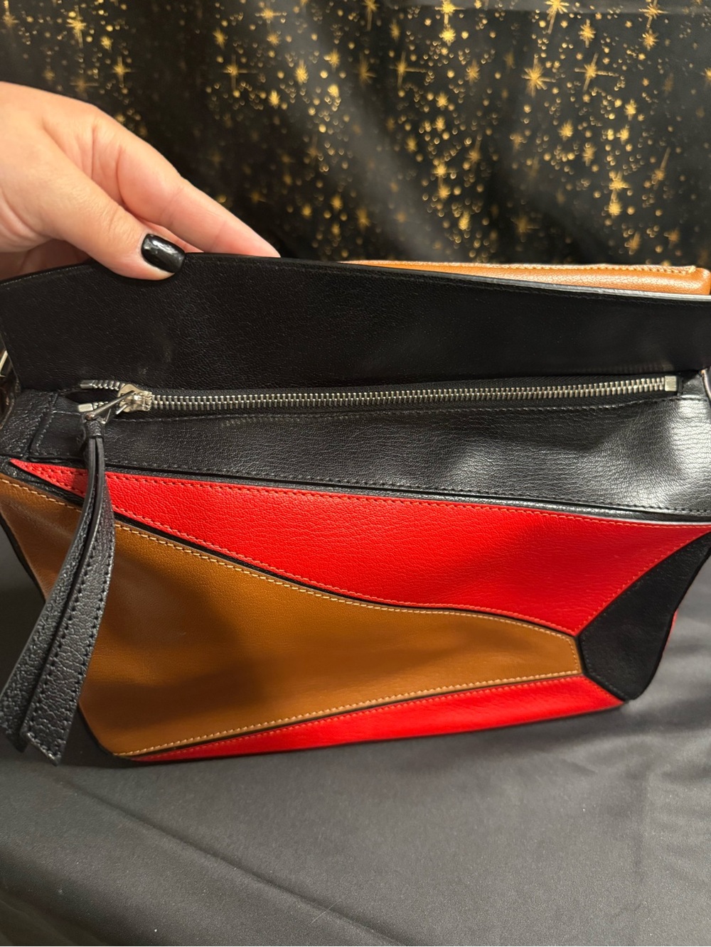 NWOT Medium Loewe Colorblock Puzzle Bag - Picture 14 of 16